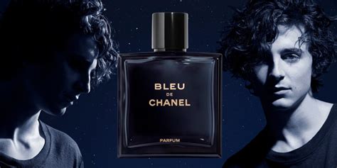 timothee chalamet speak bleu de chanel